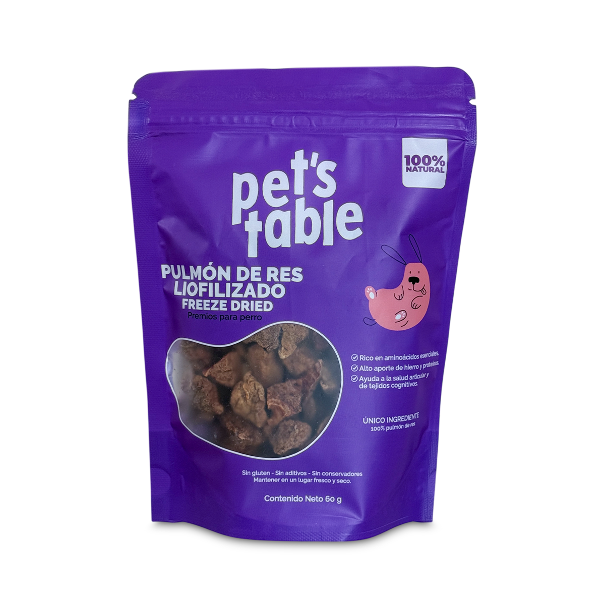 Pulmón de Res - Vet pack