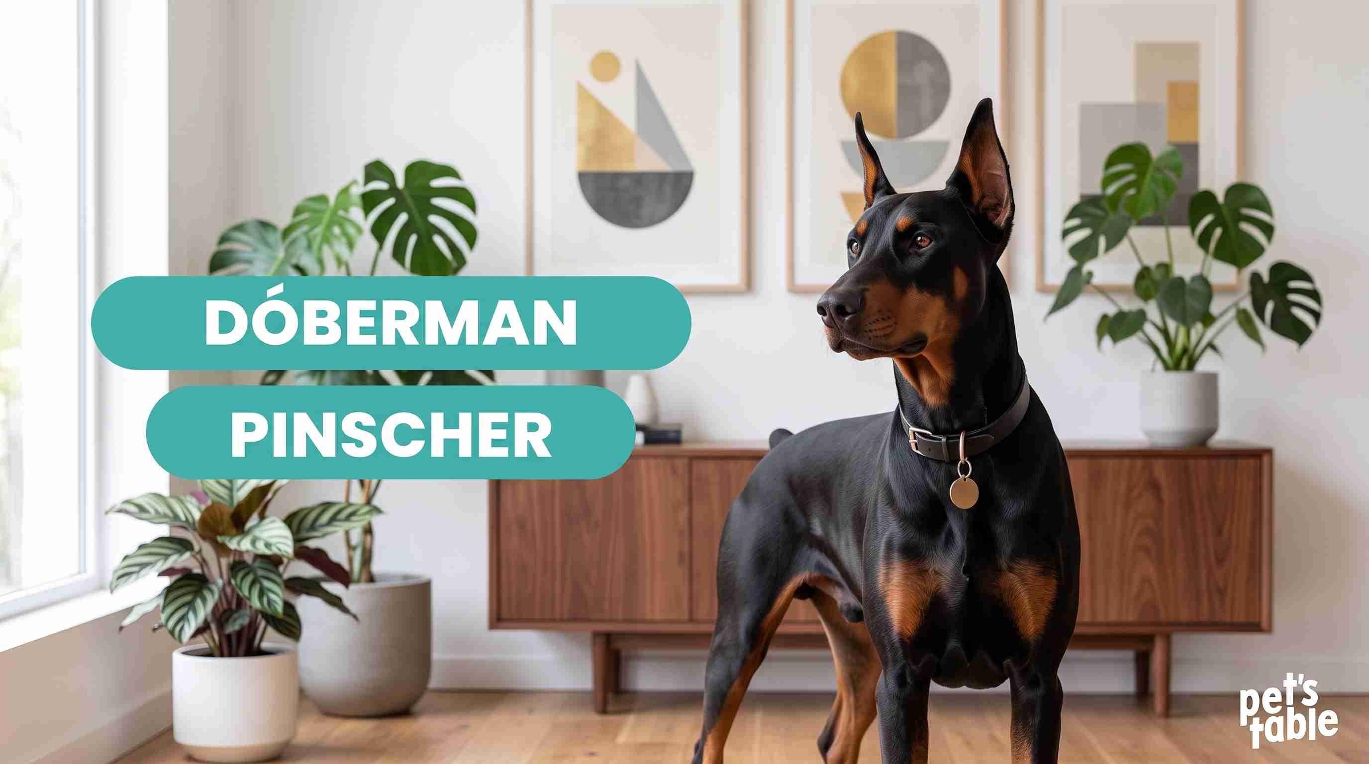 Perro Dóberman ¿Qué debo saber sobre este peludito? Aquí te contamos todo acerca de esta increíble raza - Pet's Table