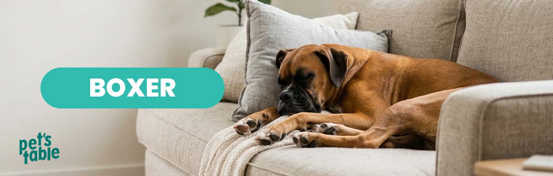 Perro Bóxer: Descubre cómo aprender a cuidarlos y alimentarlos de la mejor manera - Pet's Table