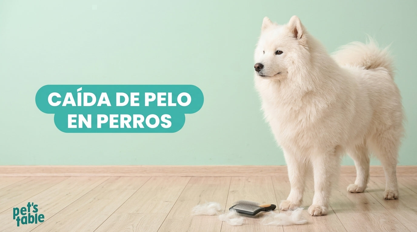 Caída de pelo en perros: Causa, tratamientos y cómo la alimentación afecta a tu peludito - Pet's Table