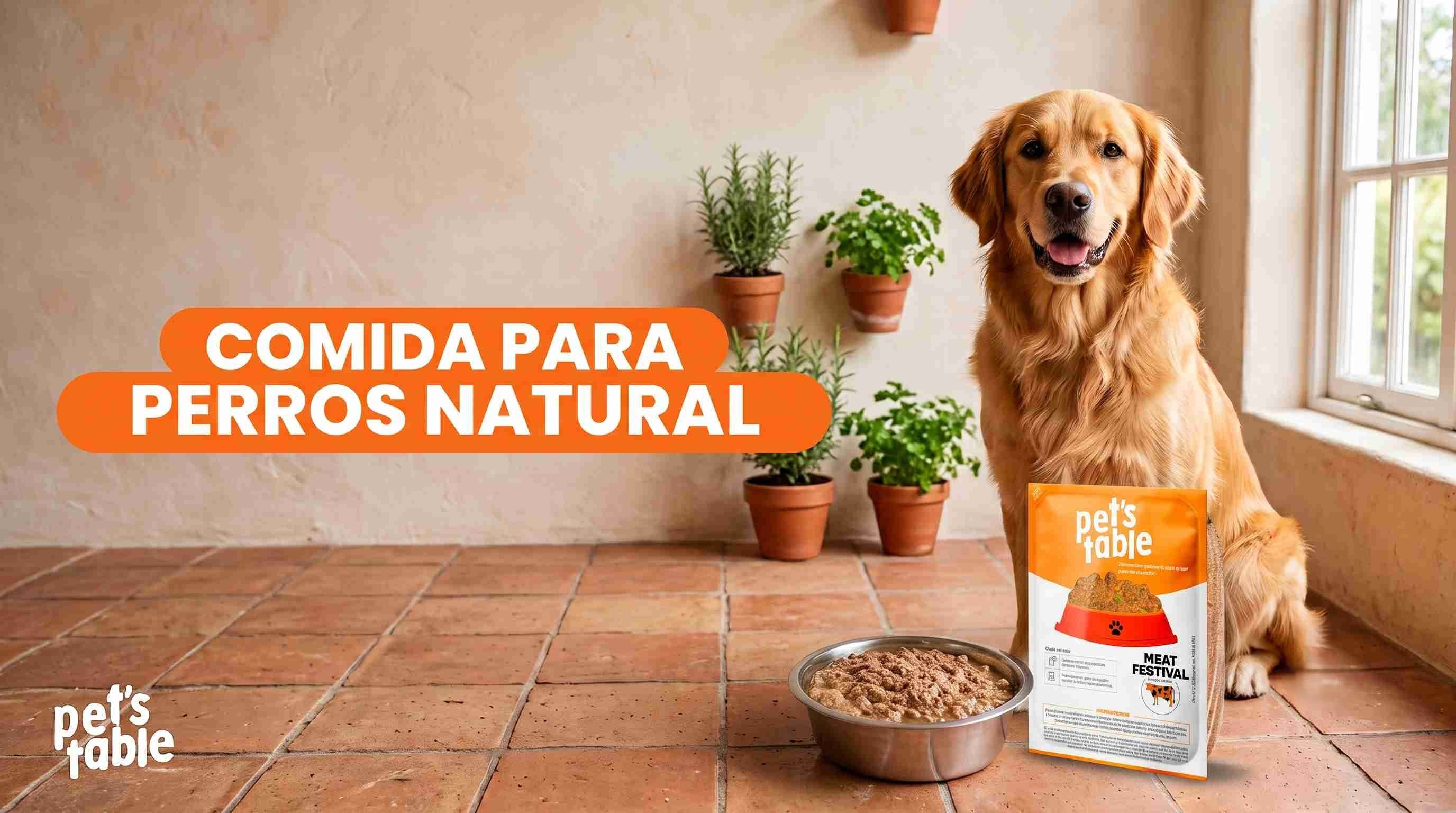 Descubre la más deliciosa comida para perros natural de todo México - Pet's Table
