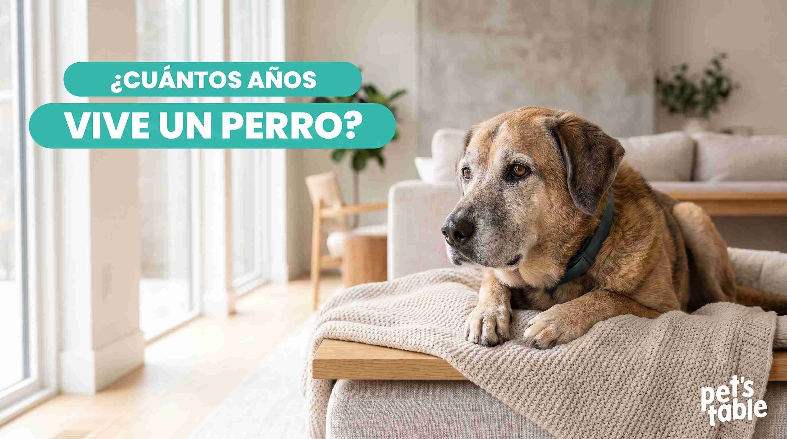 ¿Cuántos años vive un perro? Descubre todas la claves para cuidar bien de su bienestar y alargar su vida perruna - Pet's Table