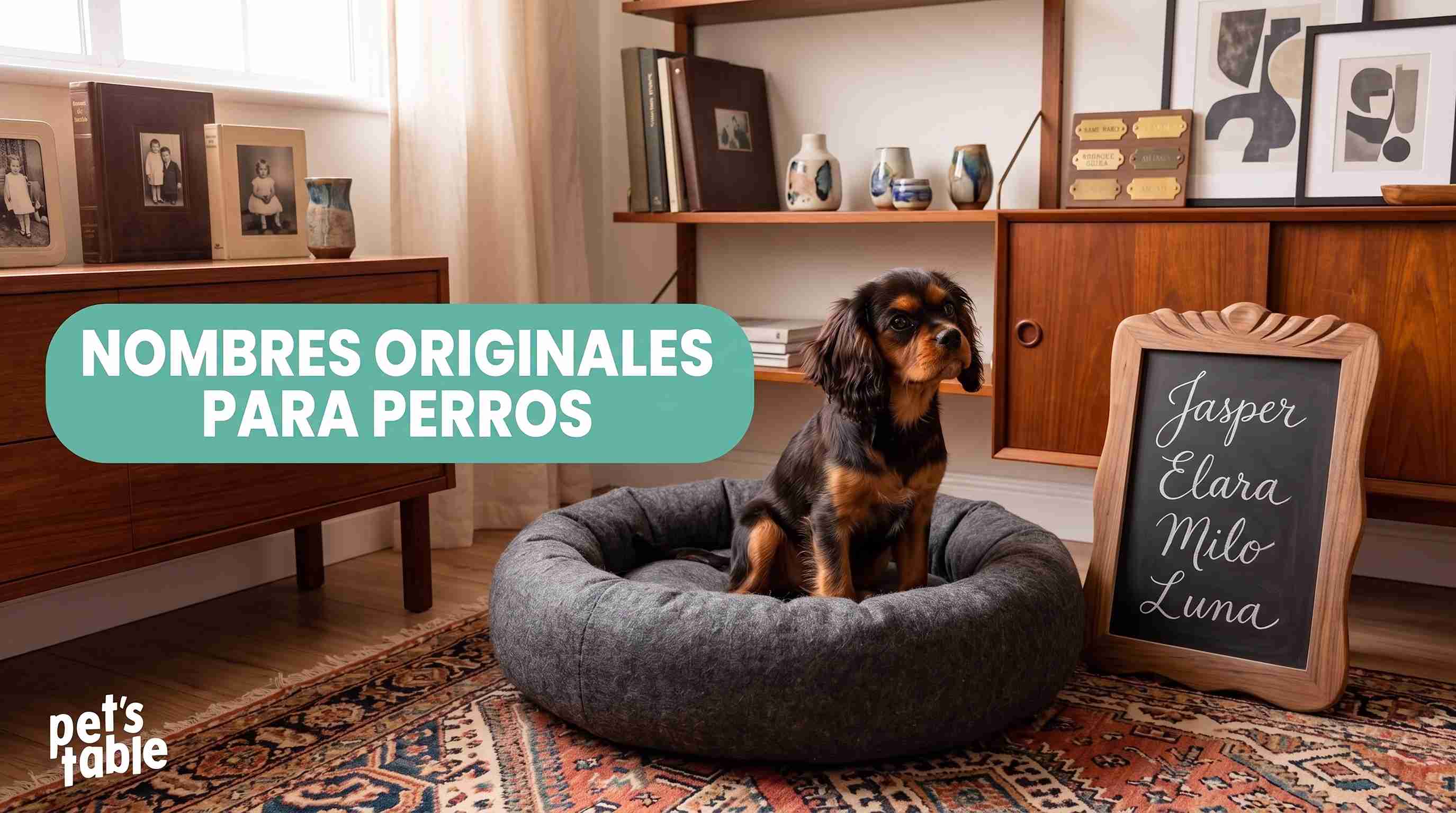 Nombres originales para perros: Encuentra la inspiración perfecta - Pet's Table