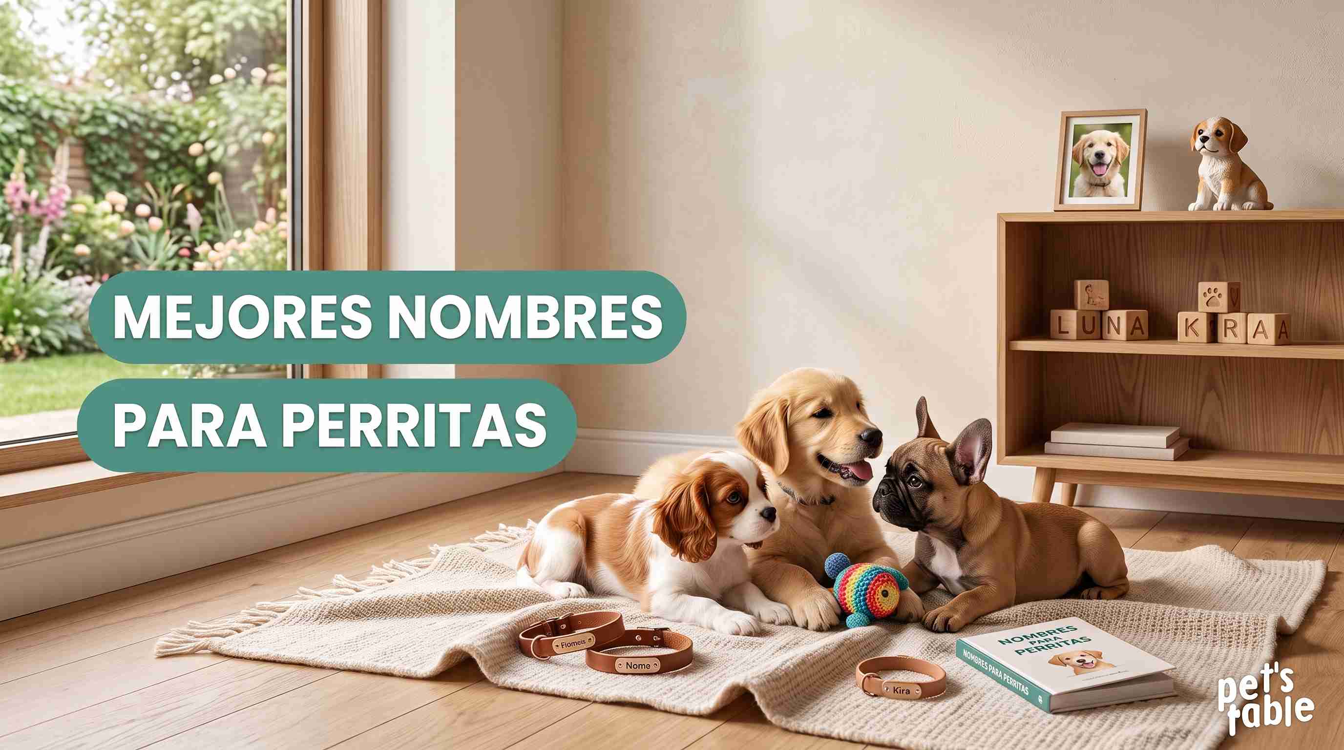 Descubre cuáles son los mejores nombres para perritas del mundo - Pet's Table