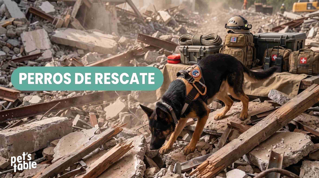 Perros de rescate: Descubre sus habilidades y sus cuidados - Pet's Table