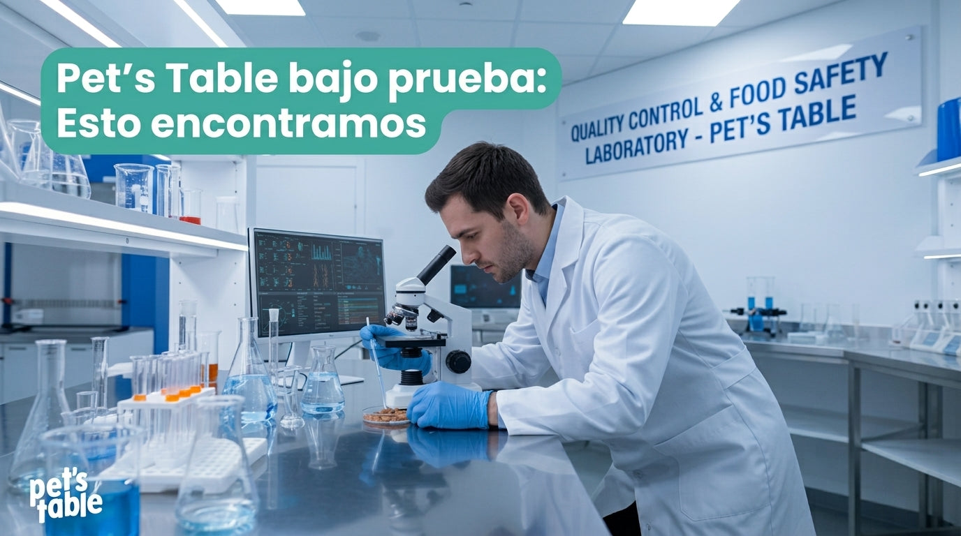 Pusimos a prueba a Pet's Table en un centro de investigación independiente y esto fue lo que encontramos - Pet's Table