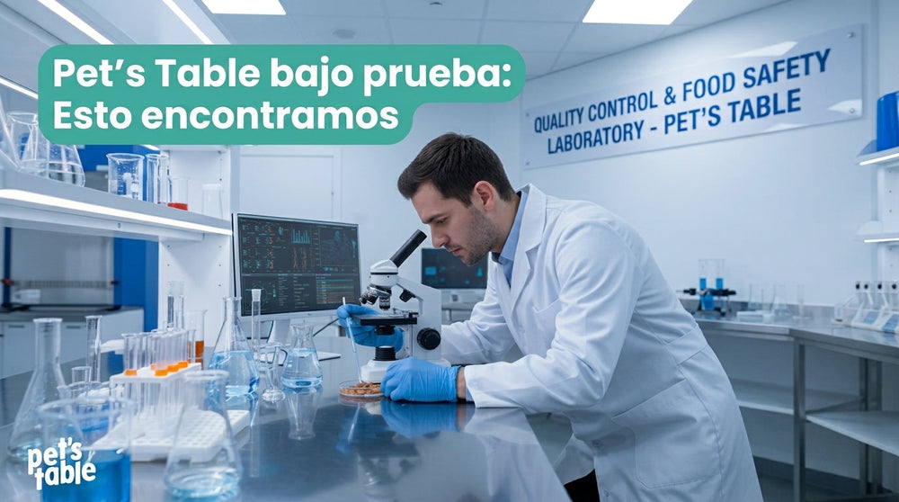 Pusimos a prueba a Pet's Table en un centro de investigación independiente y esto fue lo que encontramos - Pet's Table