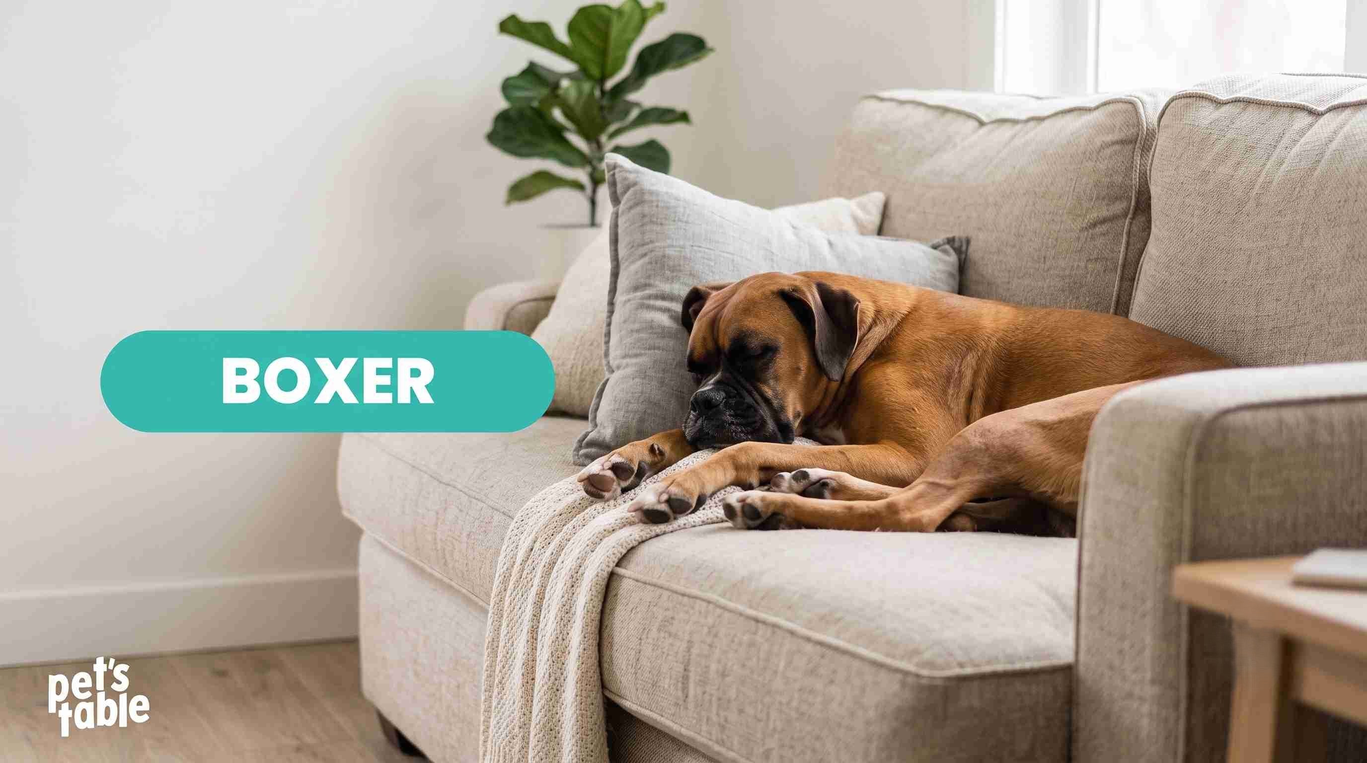 Perro Bóxer: Descubre cómo aprender a cuidarlos y alimentarlos de la mejor manera - Pet's Table