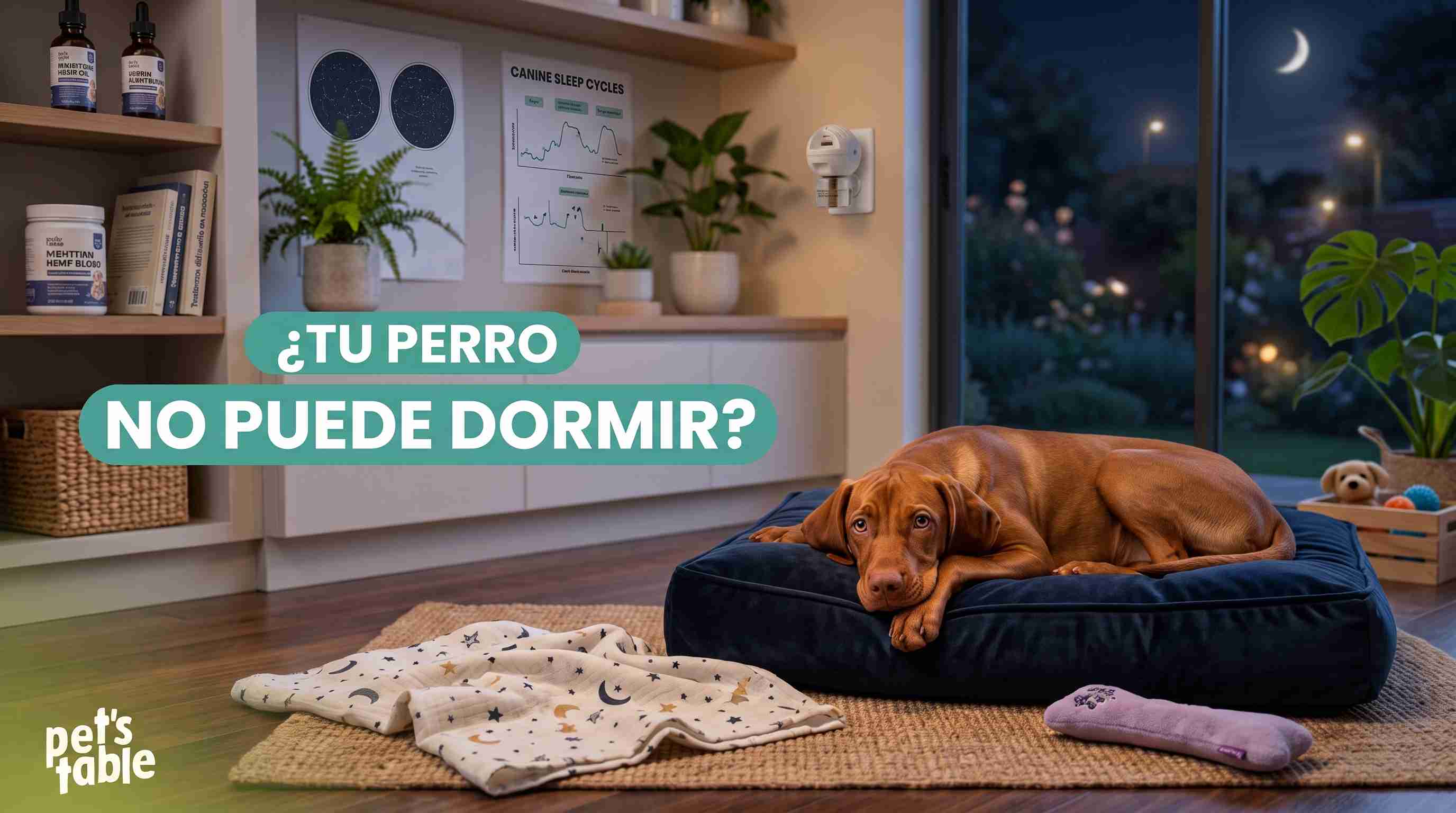 ¿Por qué mi perro no duerme y está inquieto? Aquí encontrarás las respuestas - Pet's Table