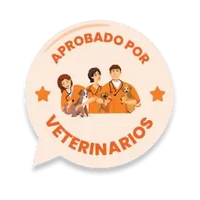 Sello de aprobación por veterinarios